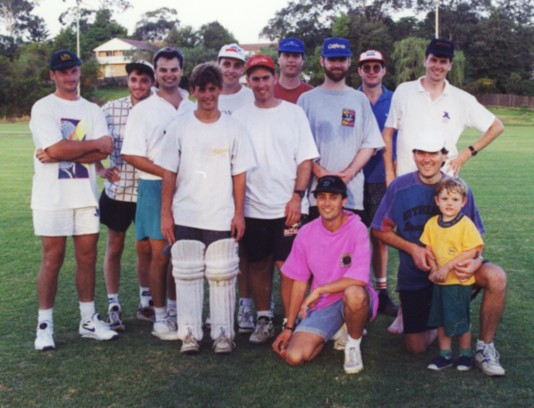 Cricket Match against Mt. Colah, March 1994